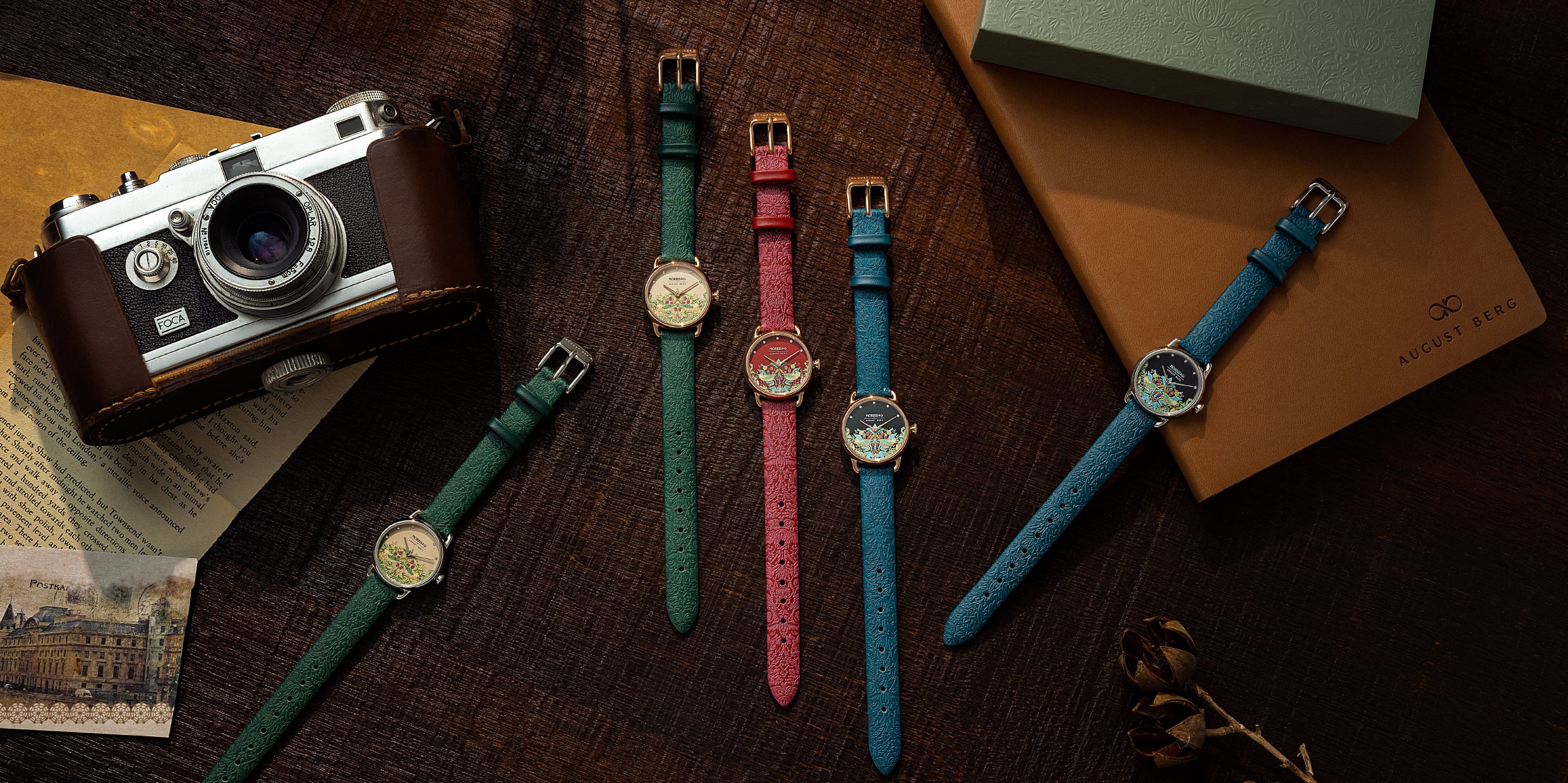 最新コレクション:August Berg x Morris & Co.