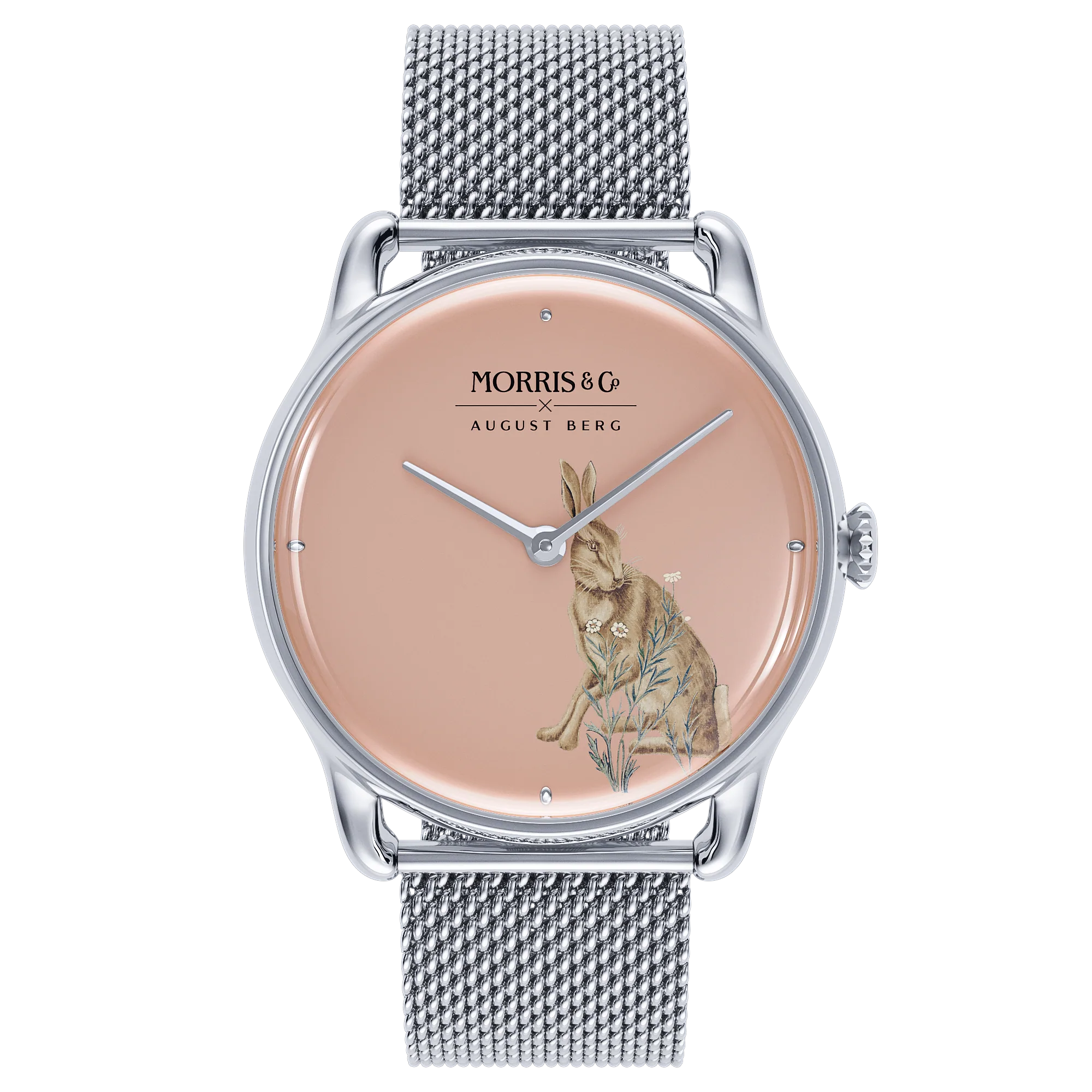 MORRIS & CO PRIMROSE Forest Hare Silver Mesh - August Berg (オーガストバーグ)