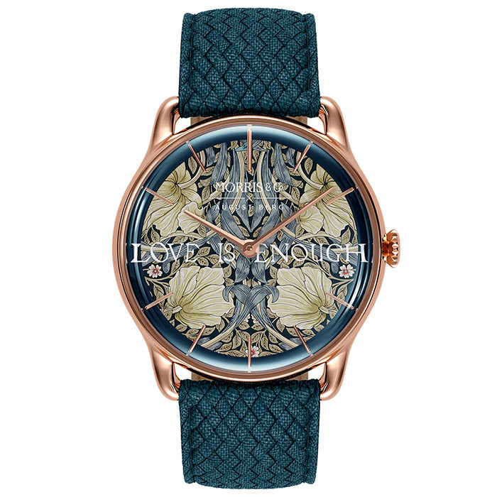 Morris & Co. Indigo Rose Gold Pimpernel Watch – August Berg