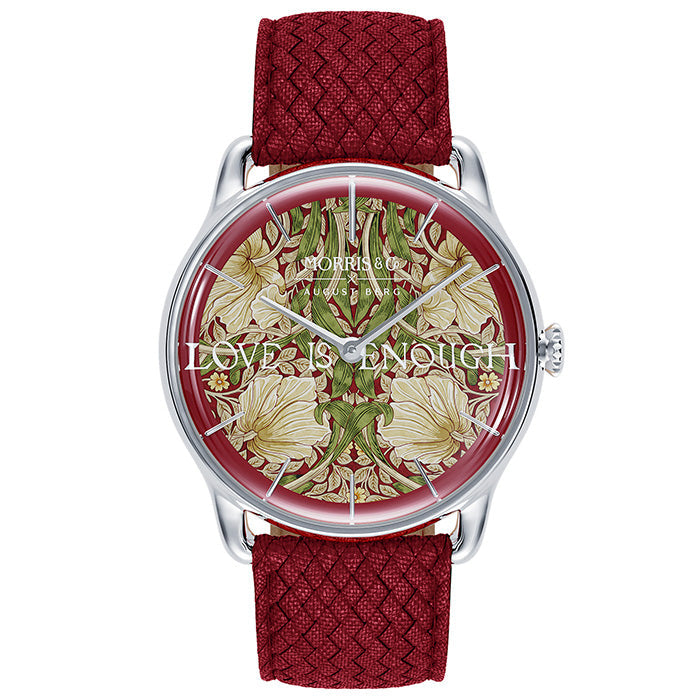 Morris & Co. Crimson Silver Pimpernel Watch – August Berg