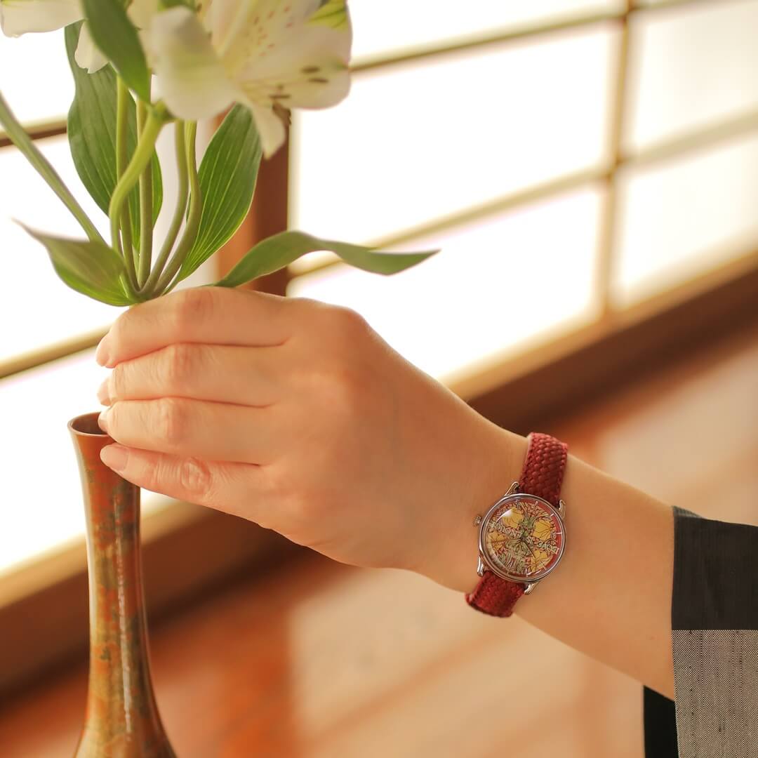 Morris & Co. Crimson Silver Pimpernel Watch – August Berg