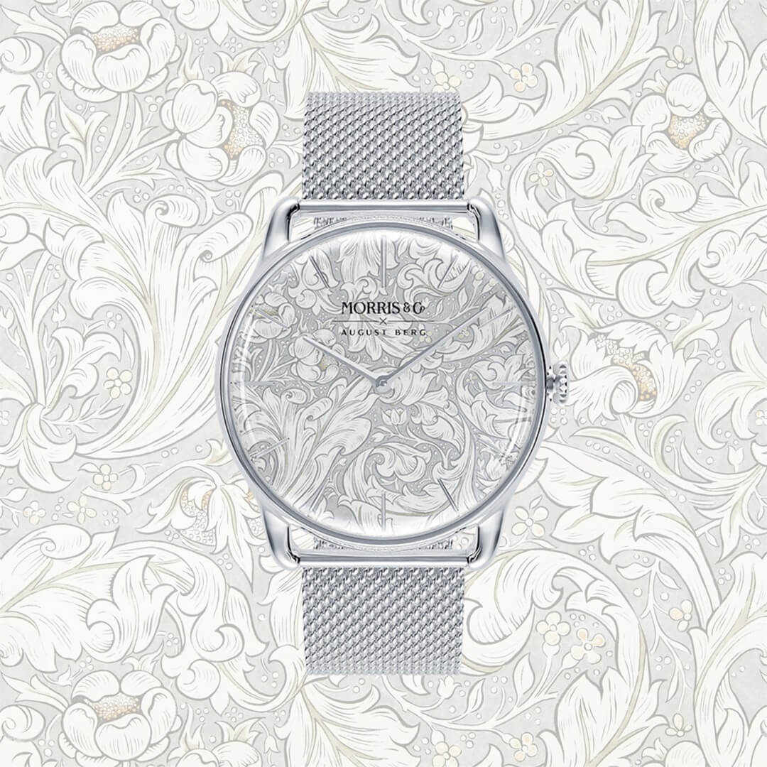 Morris & Co. Silver Bachelors Button Watch – August Berg