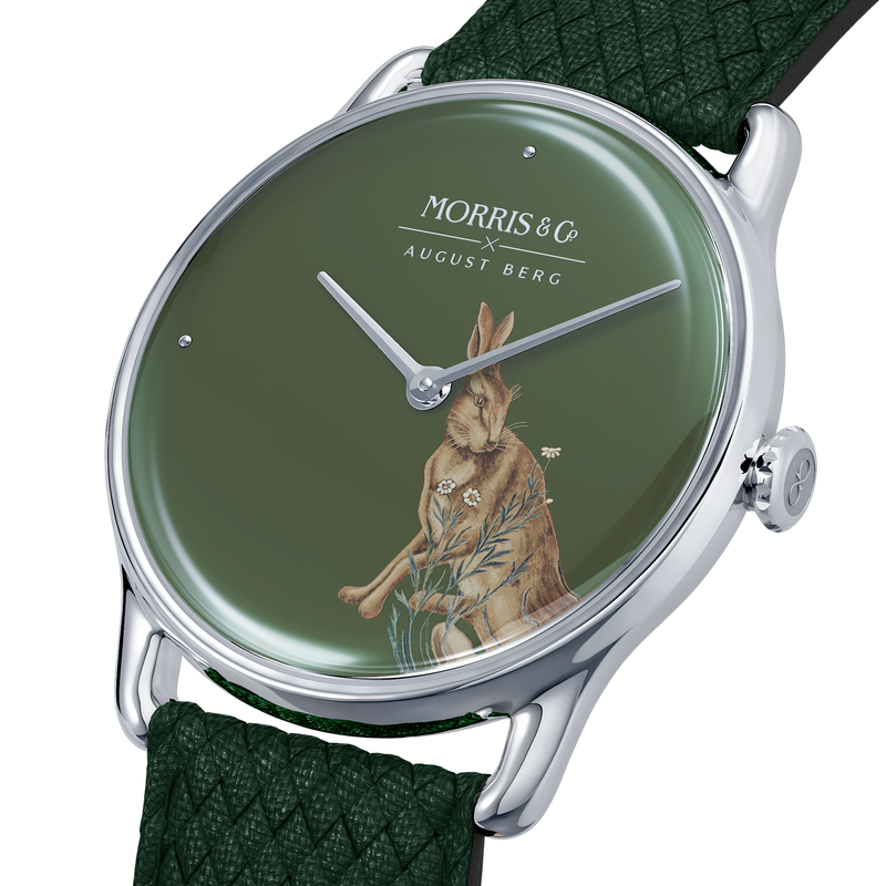 August Berg x Morris & Co. [オーガストバーグ x モリス＆コー] Fennel [緑] Forest Hare [フォレスト ヘア] - August Berg (オーガストバーグ)