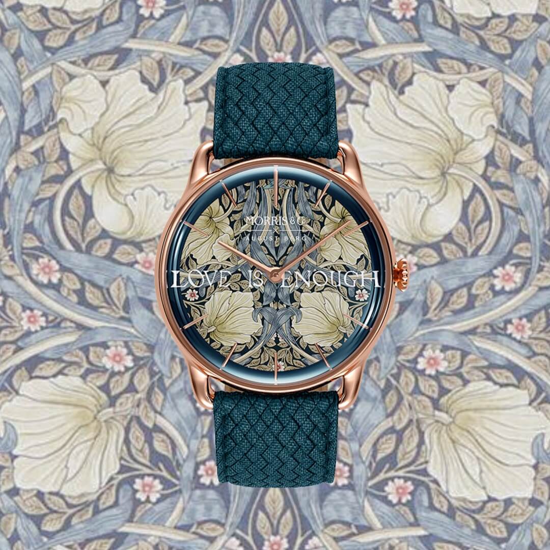 Morris & Co. Indigo Rose Gold Pimpernel Watch – August Berg