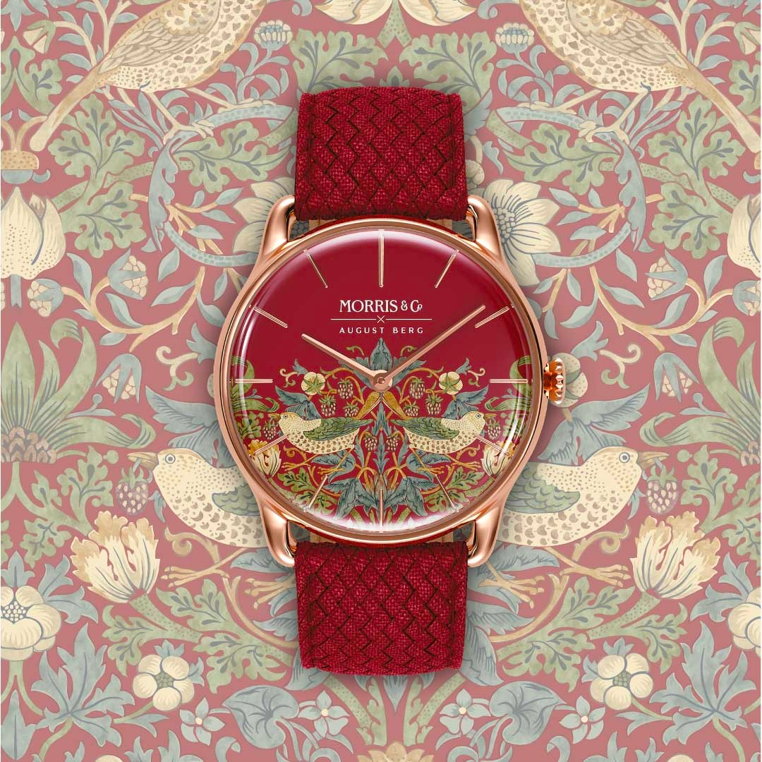 NEW STRAWBERRY THIEF | オーガスト バーグ x Morris & Co 限定 NEW STRAWBERRY THIEF | オーガスト バーグ x Morris & Co 限定