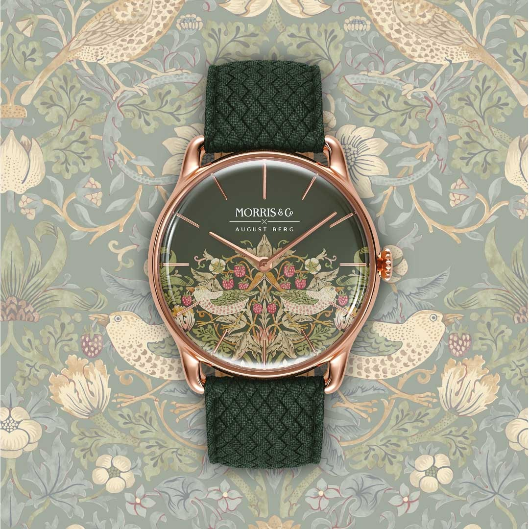 NEW STRAWBERRY THIEF | オーガスト バーグ x Morris & Co 限定 NEW STRAWBERRY THIEF | オーガスト バーグ x Morris & Co 限定
