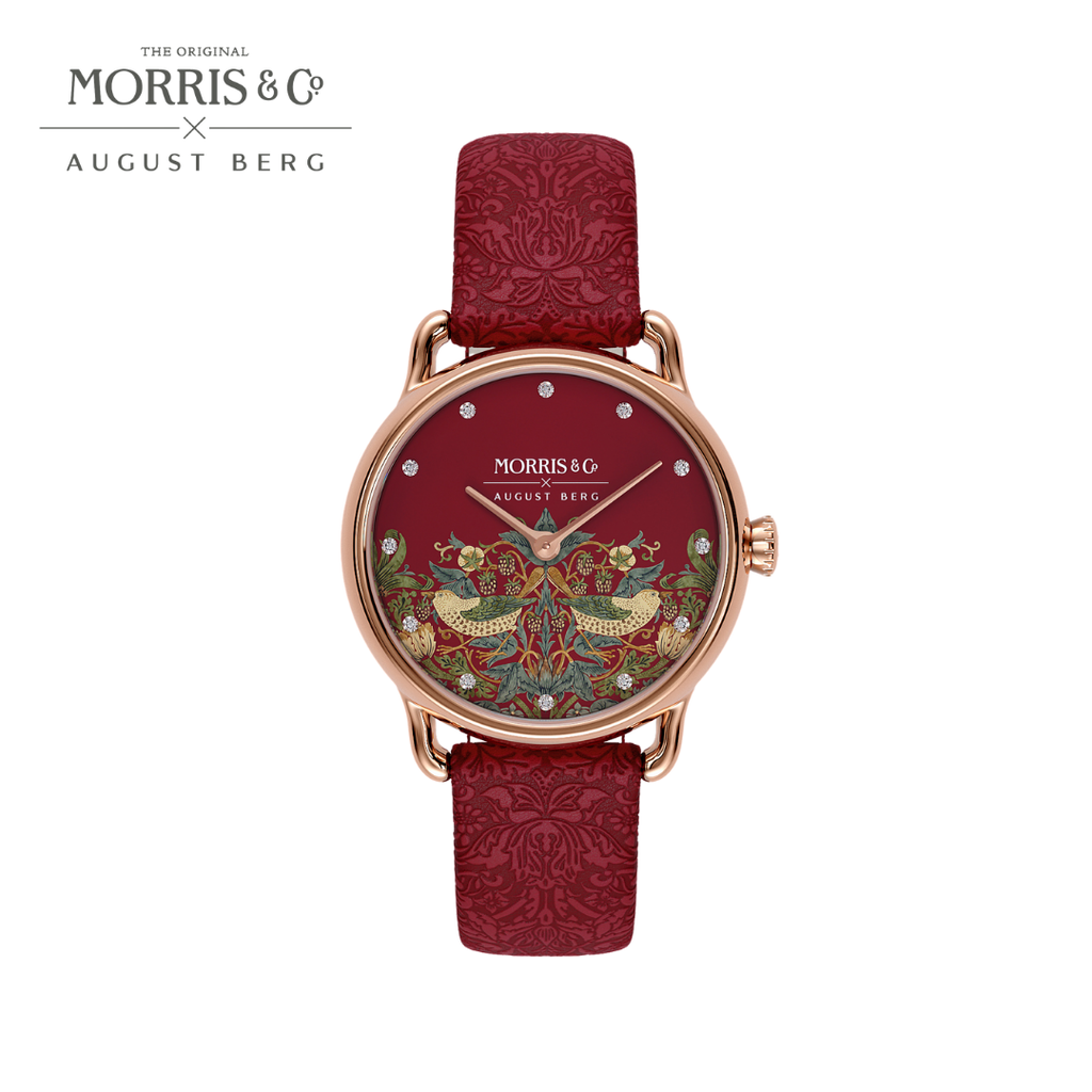 August Berg x Morris & Co. [オーガストバーグ x モリス＆コー] Crimson [赤] Petite Stra