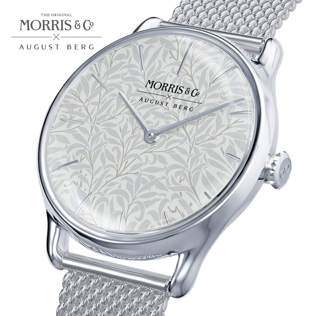 August Berg x Morris & Co. [オーガストバーグ x モリス＆コー] Pure Silver [純銀] Willow Bough [柳の小枝]