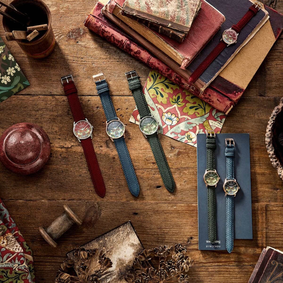 NEW STRAWBERRY THIEF | オーガスト バーグ x Morris & Co 限定