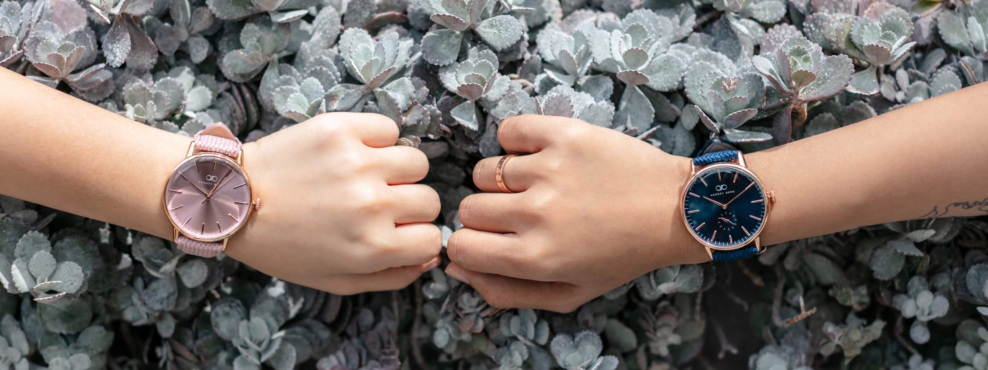 手首とスタイルPerlon Watchストラップ - パープル| 24 mm　並行輸入 Black[黒] Perlon Strap[パーロンストラップ] with Matt Black Buckle