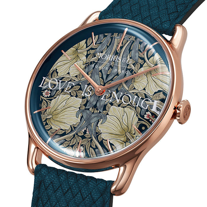 Morris & Co. Indigo Rose Gold Pimpernel Watch – August Berg